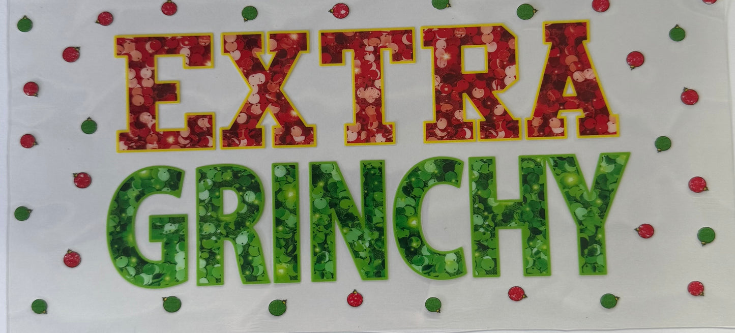 16oz UV DTF Libbey Wrap Christmas W96