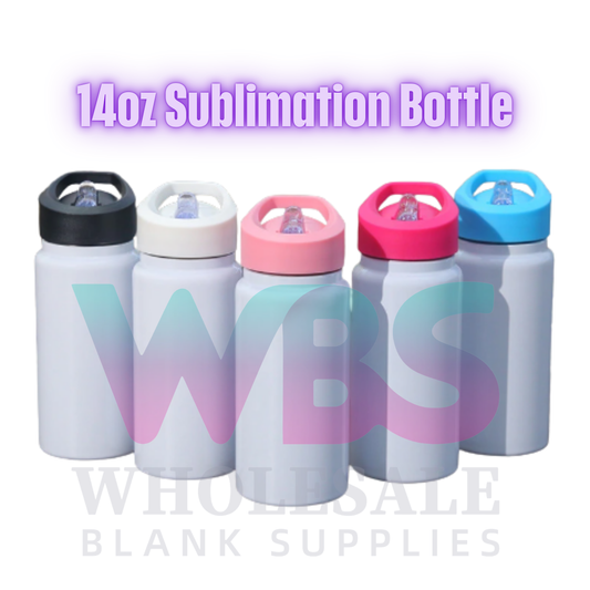 14oz Kids Sublimation Drink Bottle