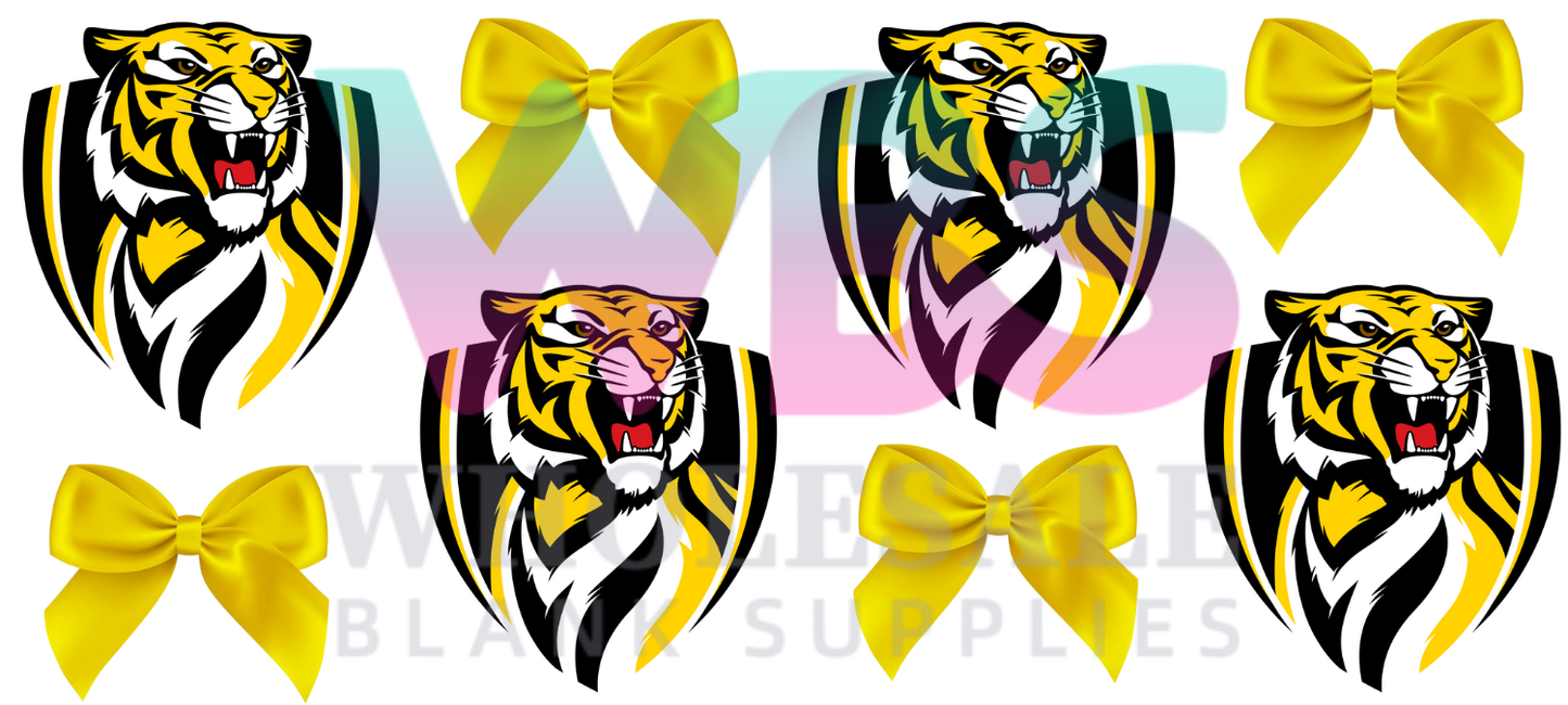 16oz UV DTF Libbey Wrap AFL Richmond BOWS #820