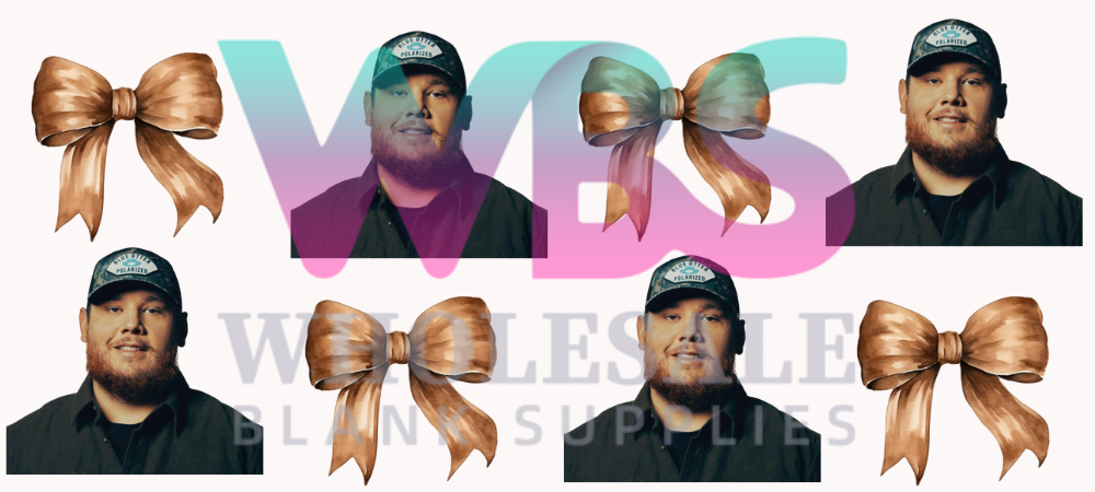 16oz UV DTF Libbey Wrap – Luke Combs bows head straight #194