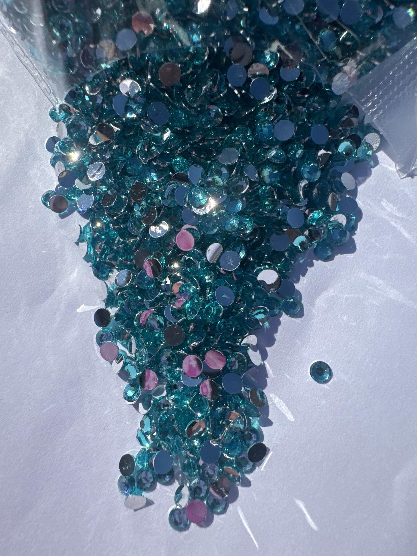 3mm Flat Back Silver Back Crystal Diamond Rhinestones | 100gm | WBS08