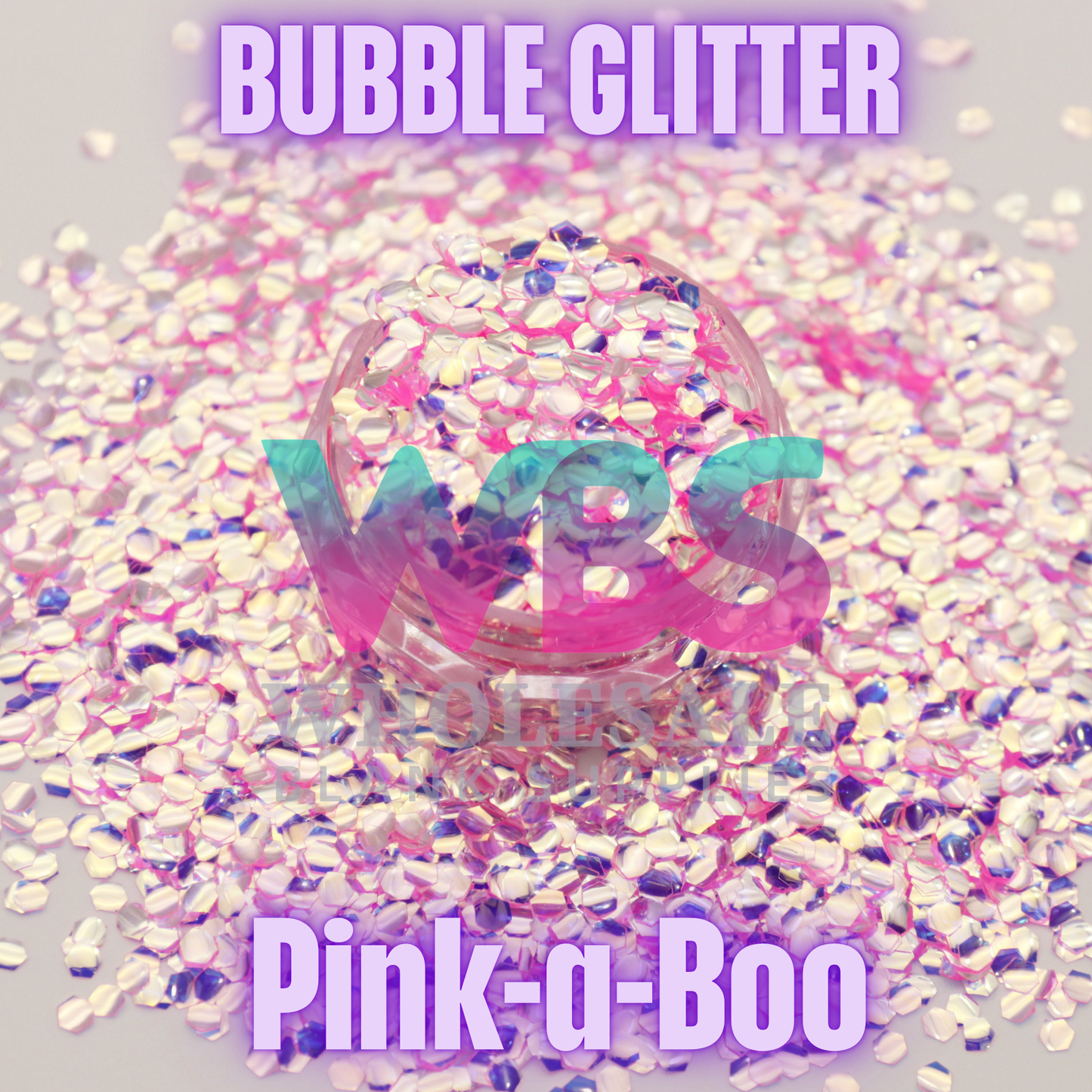 ๐ PINK-A-BOO | Bubble Glitter โ 50gm ๐