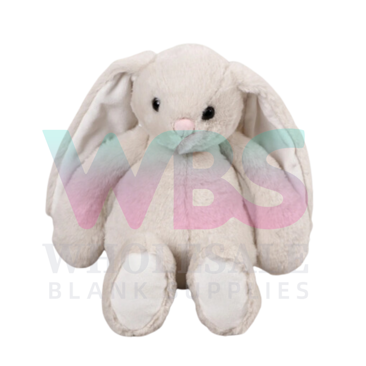 🐰 Sublimation Bunny Plush with Removable T-Shirt – 30cm