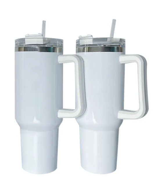 White 20oz 40oz Sublimation Tumbler