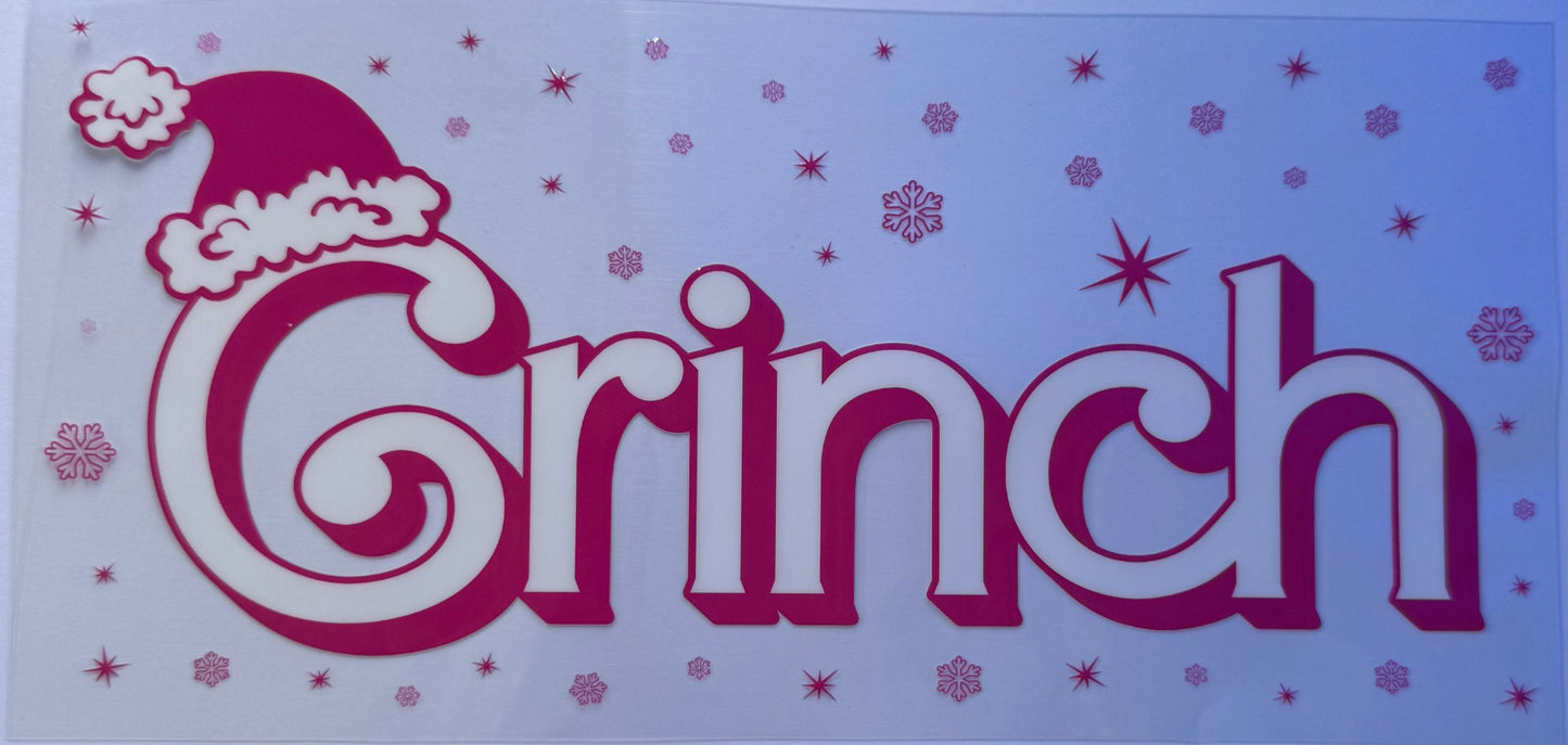 16oz UV DTF Libbey Wrap Christmas W135