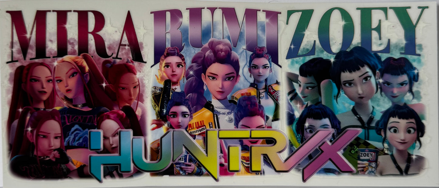 16oz UV DTF Libbey Wrap Kpop – HUNTRIX K-POP SAJA BOYS #W167