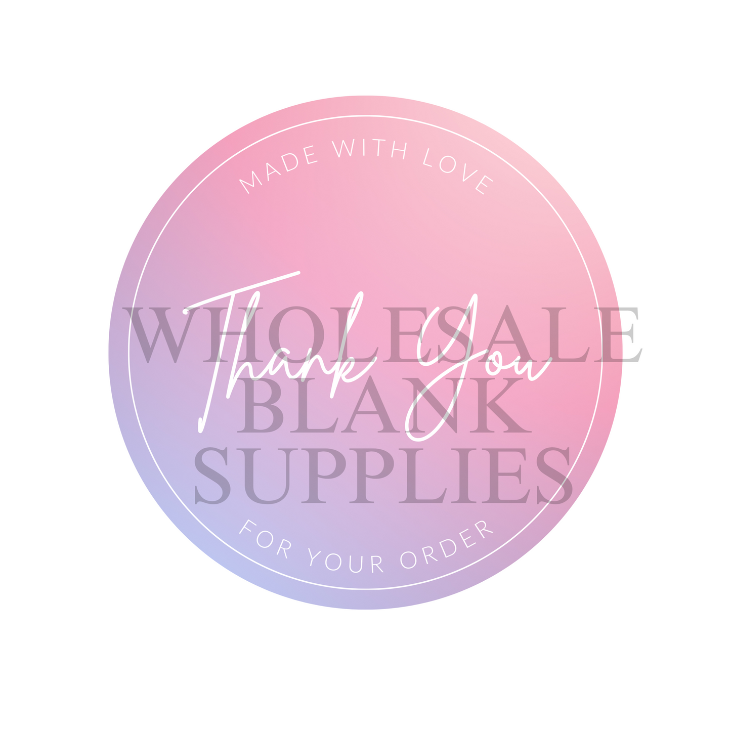 5.5cm Round Business Stickers
