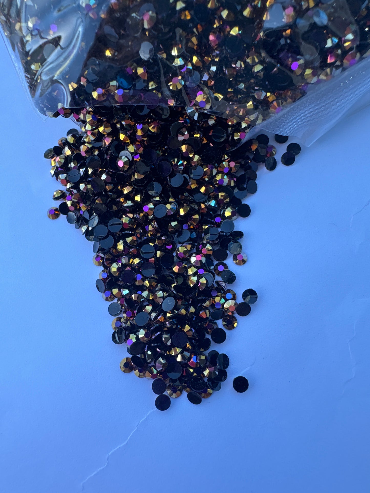3mm Flat Back TRANSPARENT Crystal Diamond Rhinestones | 20gm | WBS57