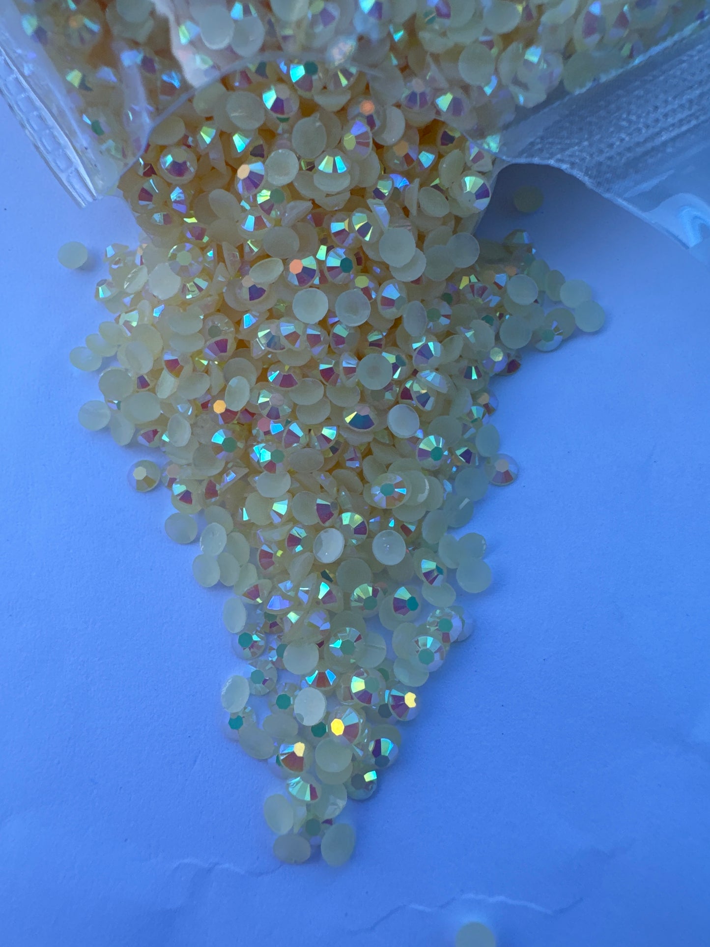 3mm Flat Back TRANSPARENT Crystal Diamond Rhinestones | 20gm | WBS47