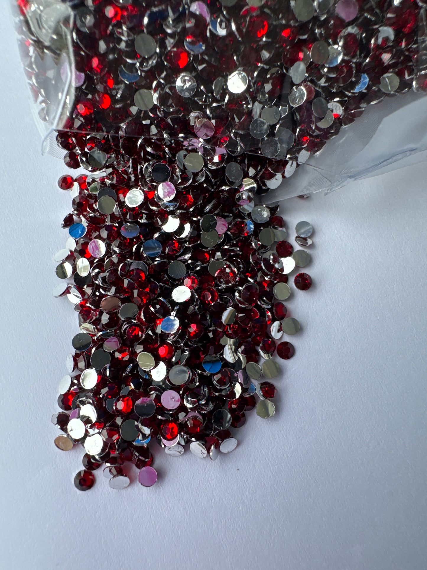 3mm Flat Back Silver Back Crystal Diamond Rhinestones | 20gm | WBS-28