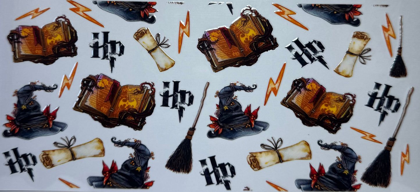 16oz UV DTF Libbey Wrap Harry Potter version 1 #489