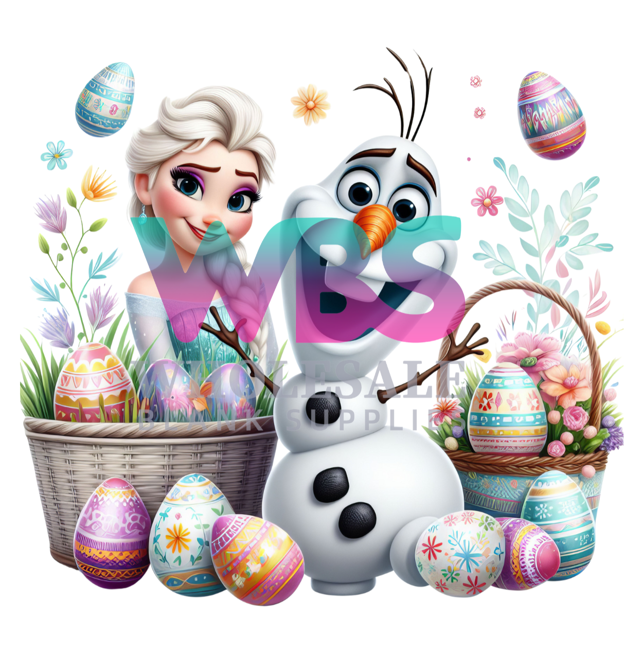 Easter Decal | Frozen Elsa Olaf #E7
