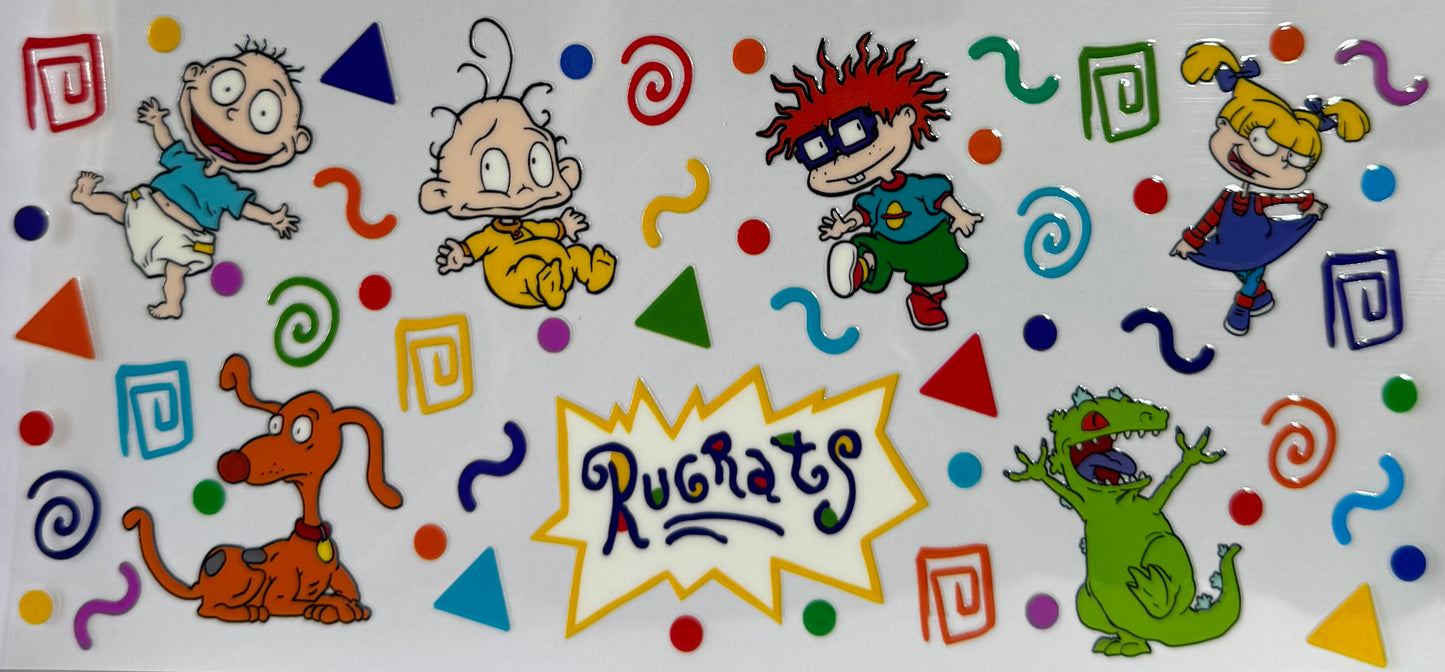 16oz UV DTF Libbey Wrap Rugrats #a56