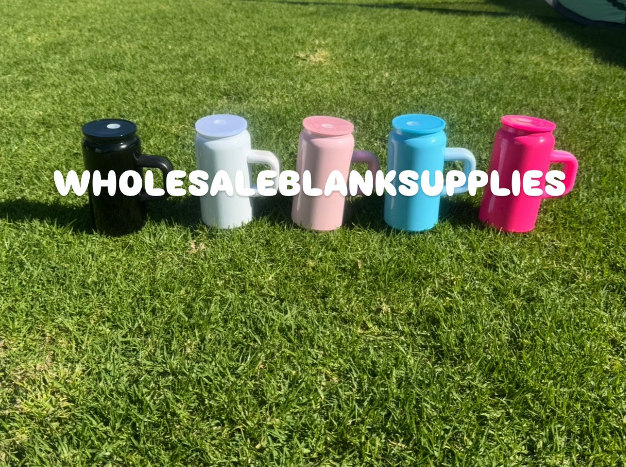 SALE 16oz Sublimation Handle Tumbler Colour