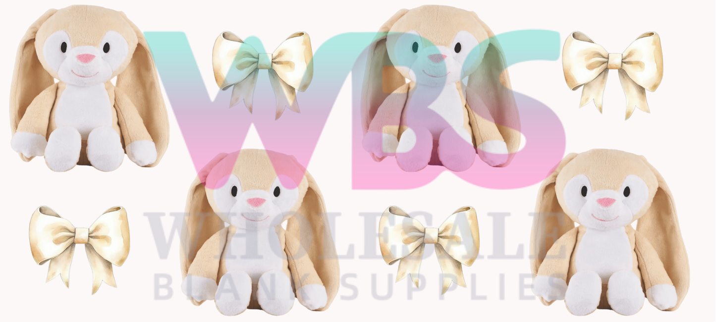 16oz UV DTF Libbey Wrap Riff raff Clover The Bunny bunny bows #a402