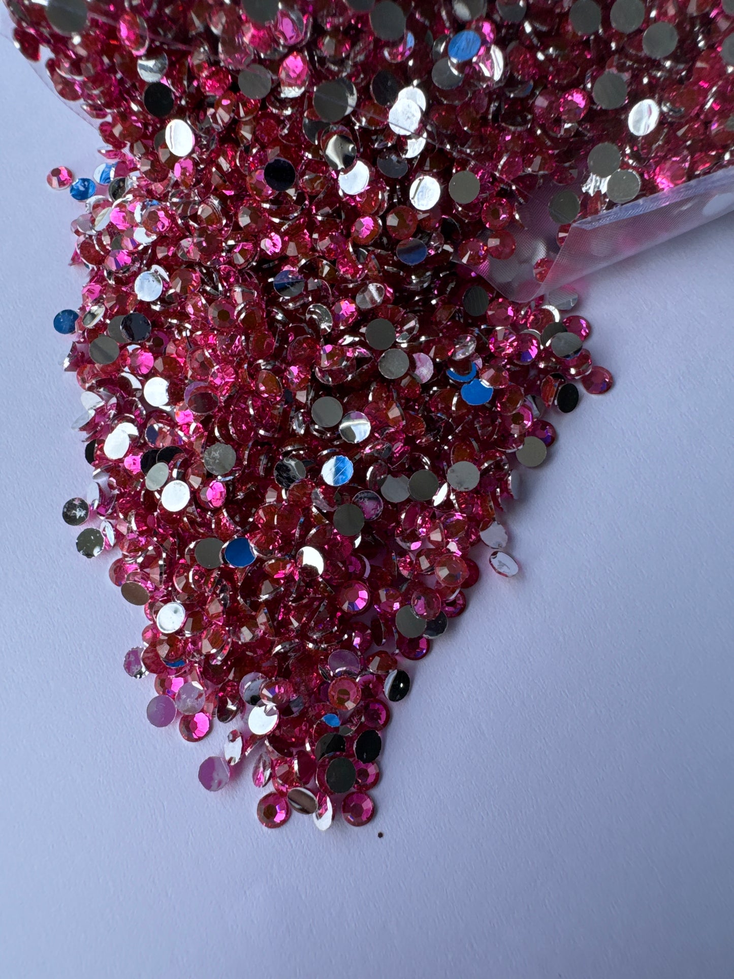 3mm Flat Back Silver Back Crystal Diamond Rhinestones | 20gm | WBS-21