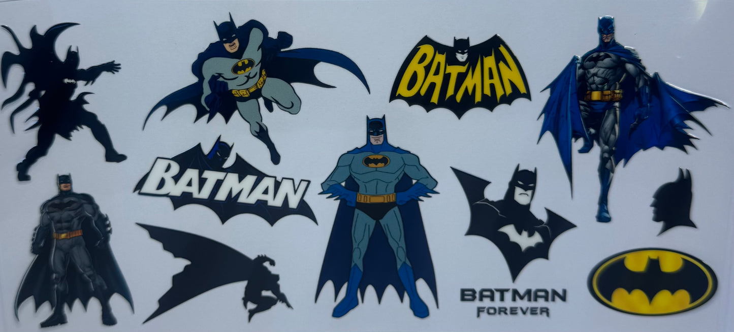 16oz UV DTF Libbey Wrap AFL batman #273