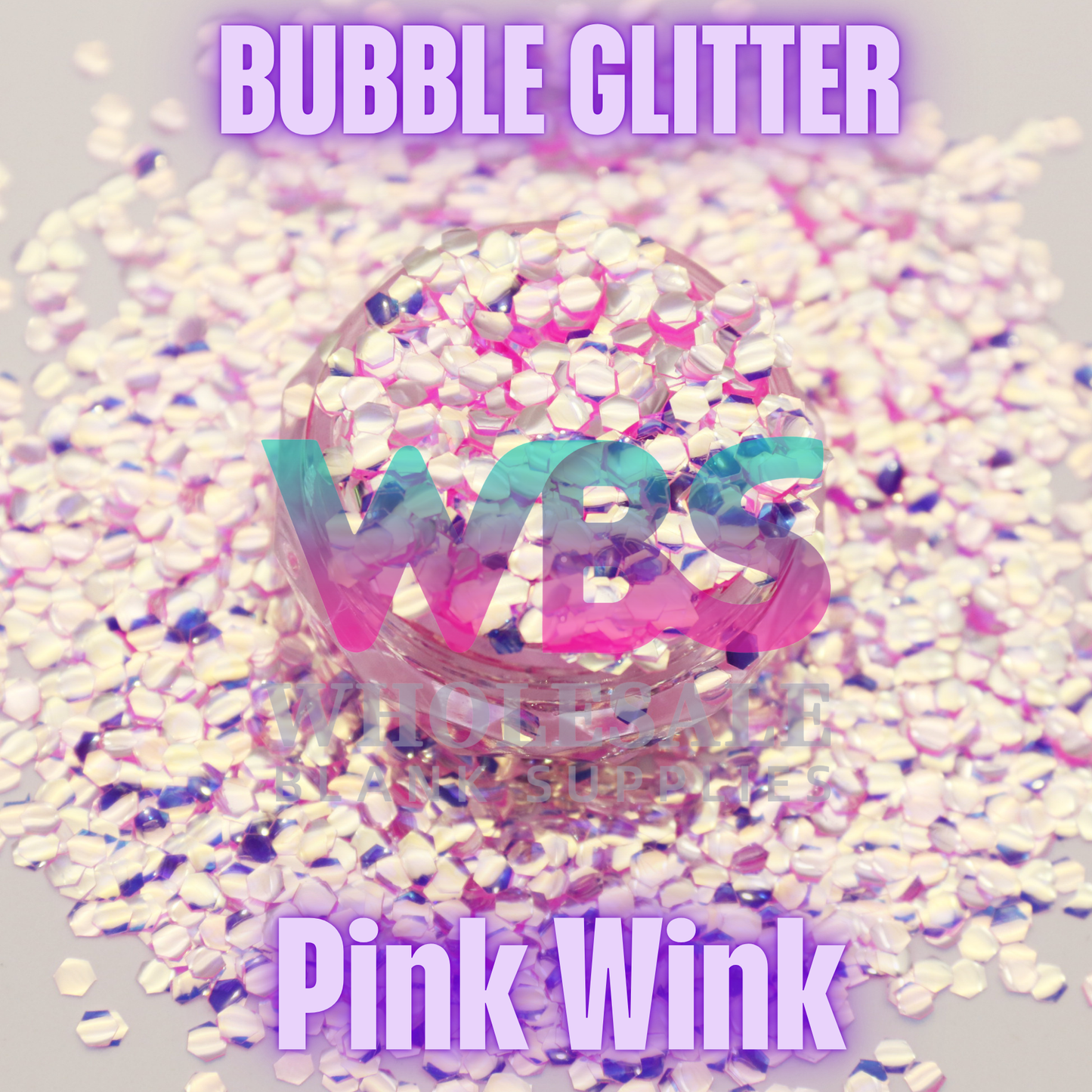 ๐ PINK WINK | Bubble Glitter โ 50gm ๐