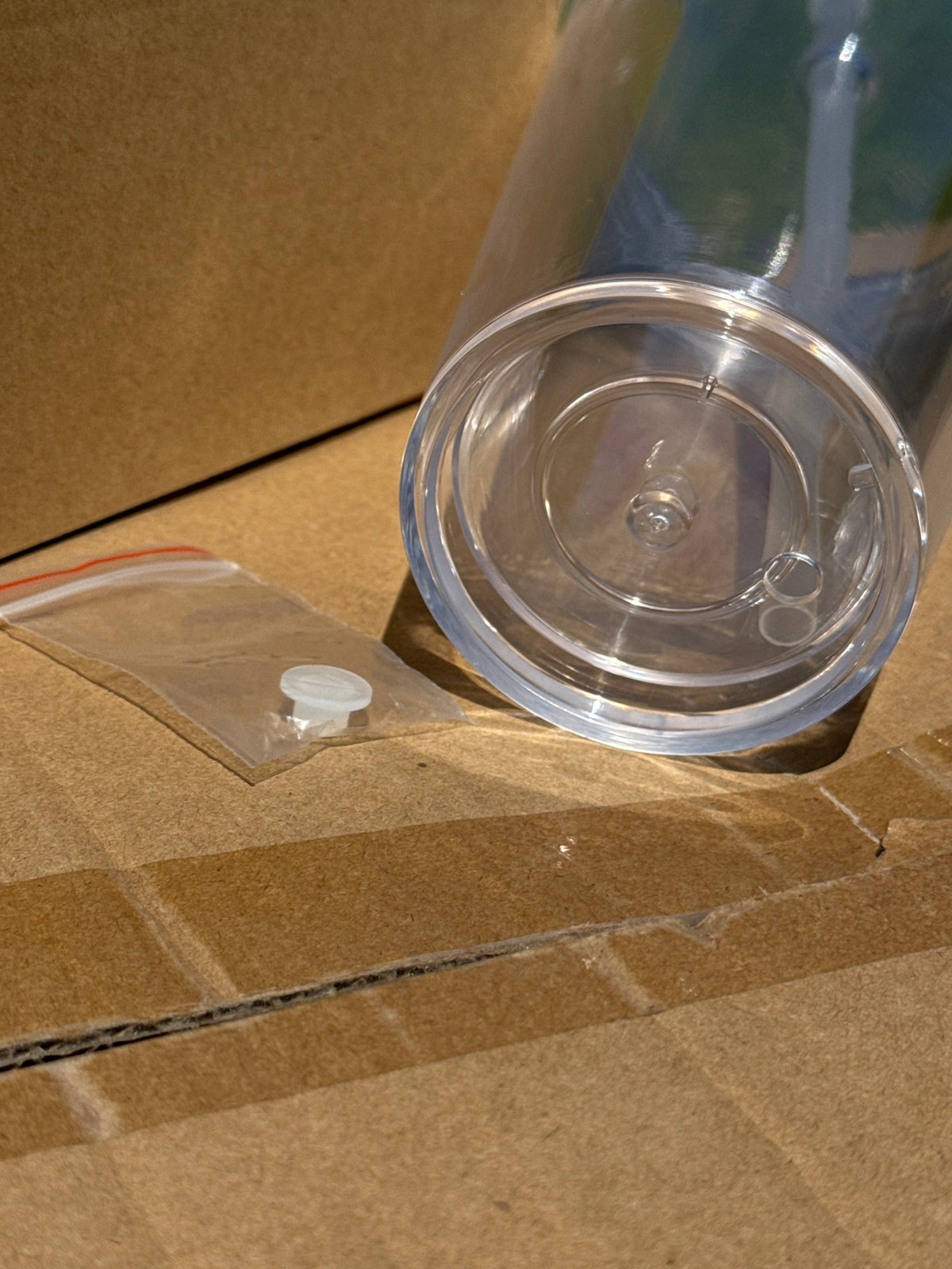 16oz pre drilled tumbler acrylic