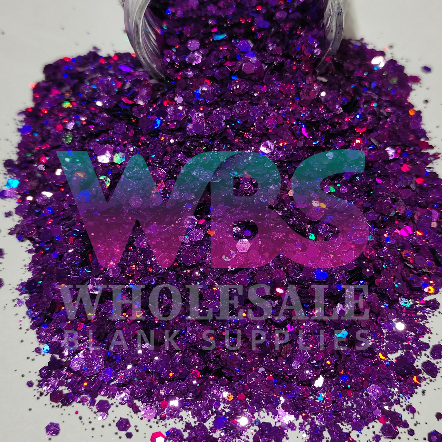 Chunky Glitter Bottle | 50gm | VIOLET VORTEX