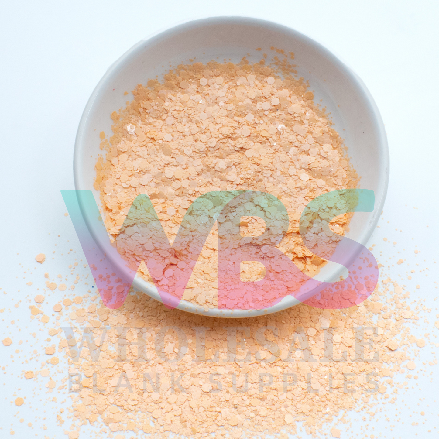 🍦 CREAMSICLE CRAZE | Chunky Matte Glitter Bottle – 50gm 🍦