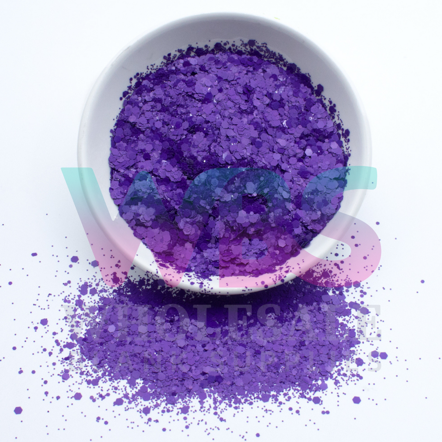🍇 GALACTIC GRAPE | Chunky Matte Glitter Bottle – 50gm 🍇