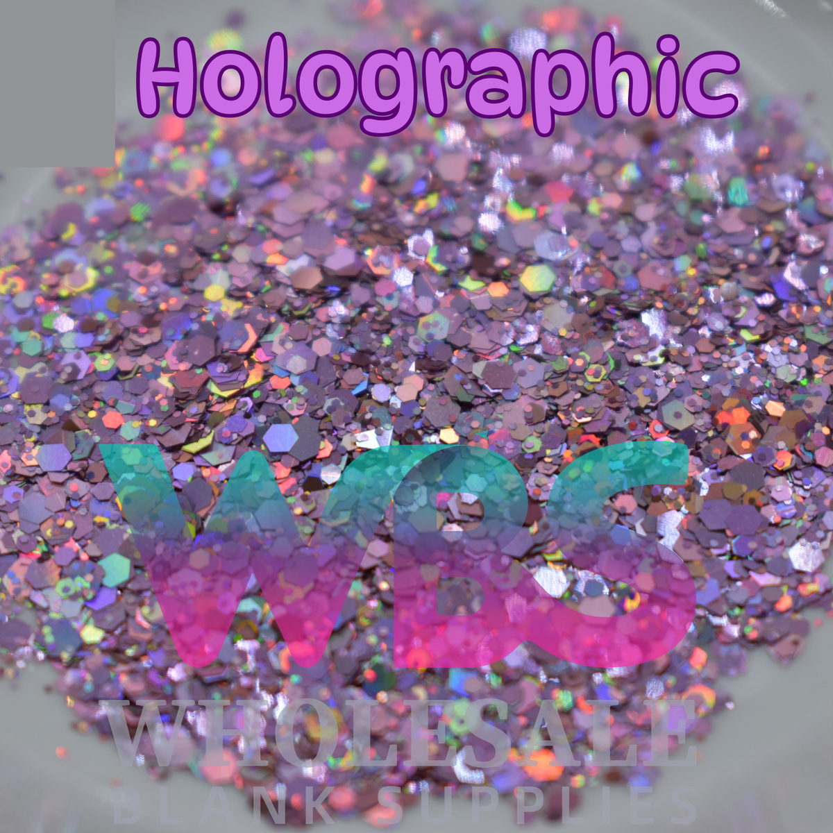 Pinks | Holographic Iridescent Glitter | 50gm