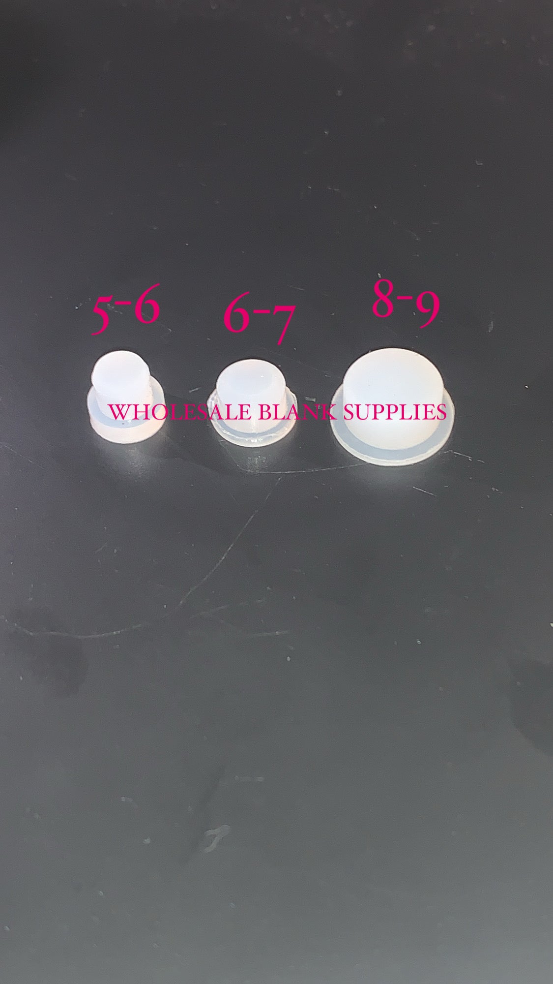 10x Snow Globe Spare Plugs Approx 8-9 mm Universal ( our standard libbey)