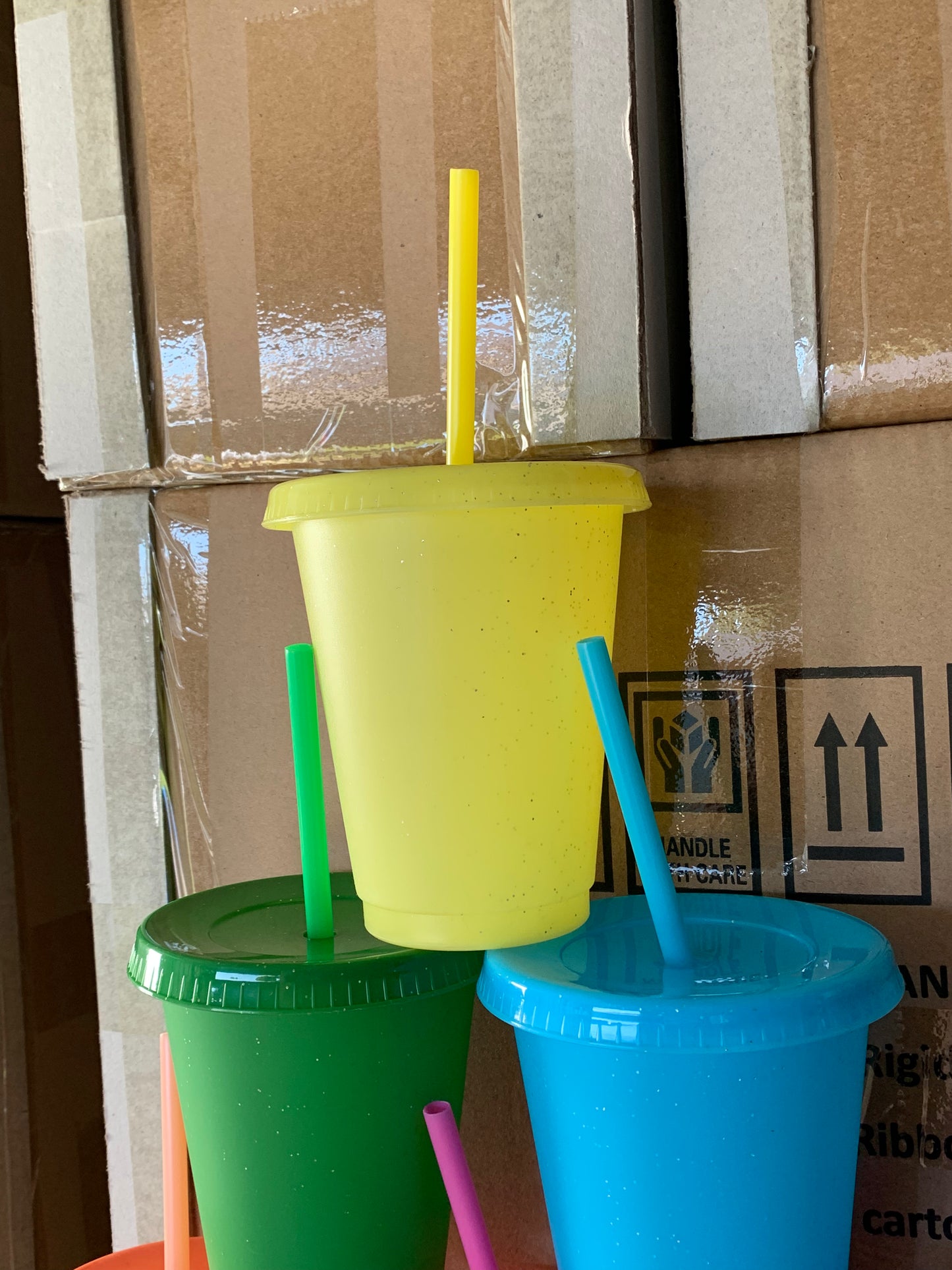 Glitter Cold Cups