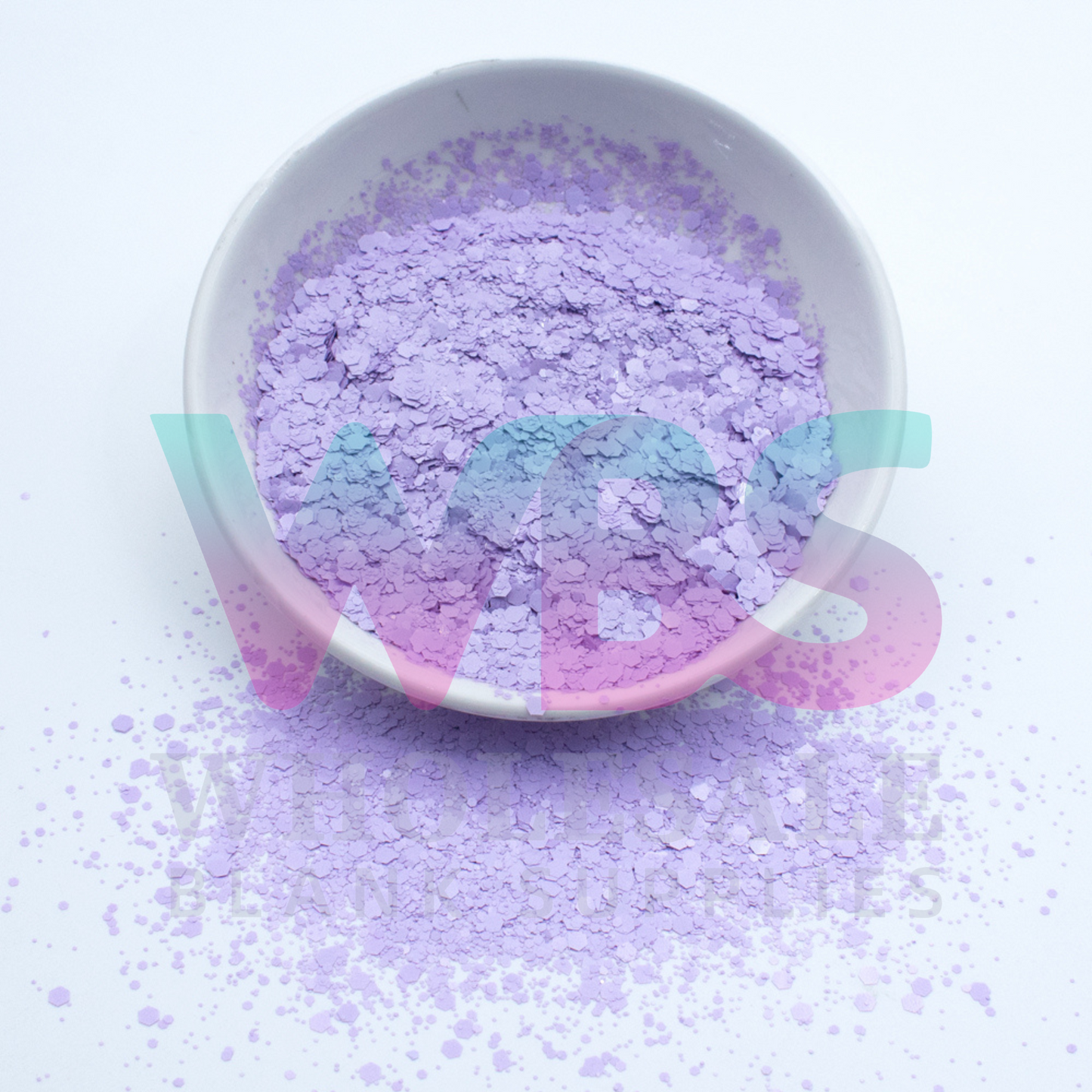 💜 LAVENDER HAZE | Chunky Matte Glitter Bottle – 50gm
