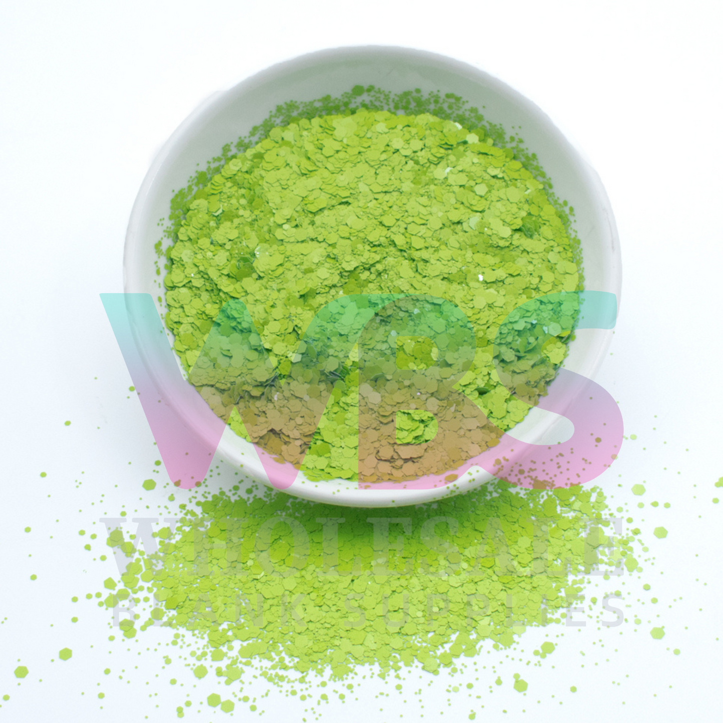 🍵 MATCHA MOOD | Chunky Matte Glitter Bottle – 50gm 🍵