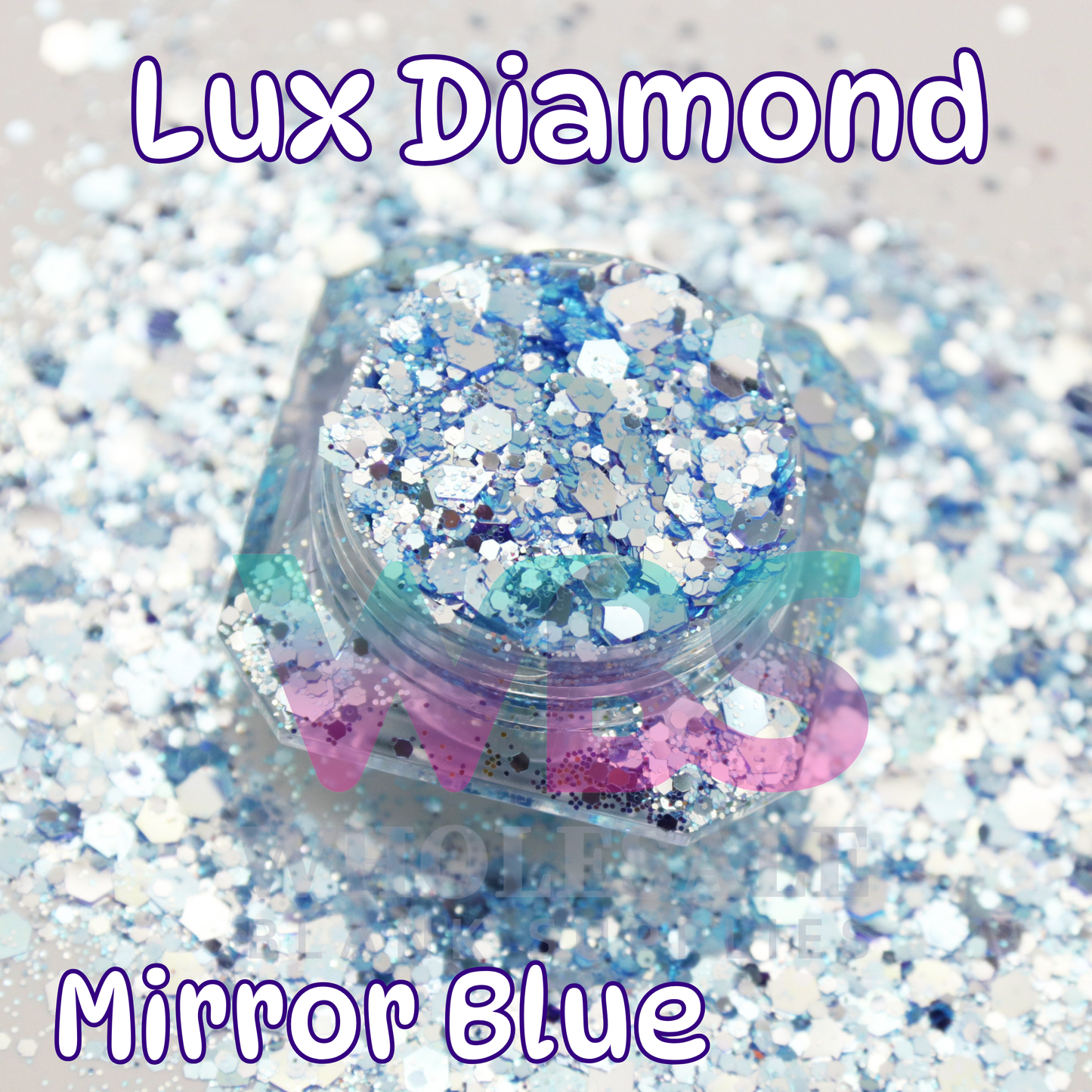 Blue Lux Diamond Mirror Glitter | 50gm