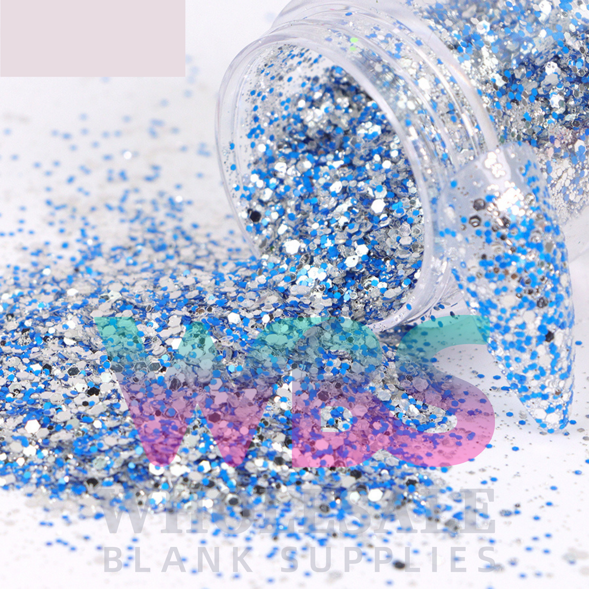 Neon Chunky Blue | Chunky Glitter Bottle – 50gm