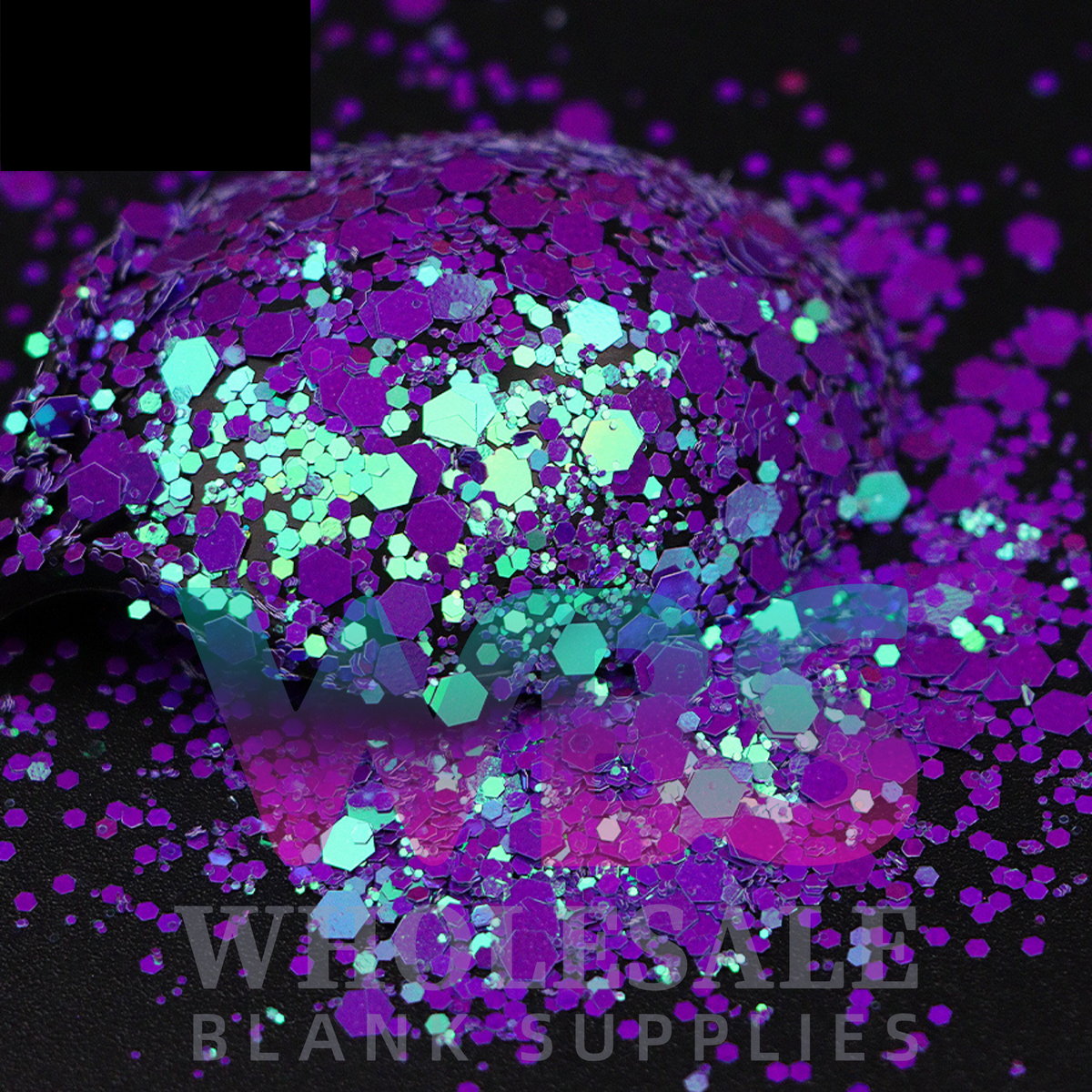 Pearl Iridescent Deep Purple | Chunky Glitter | 50gm
