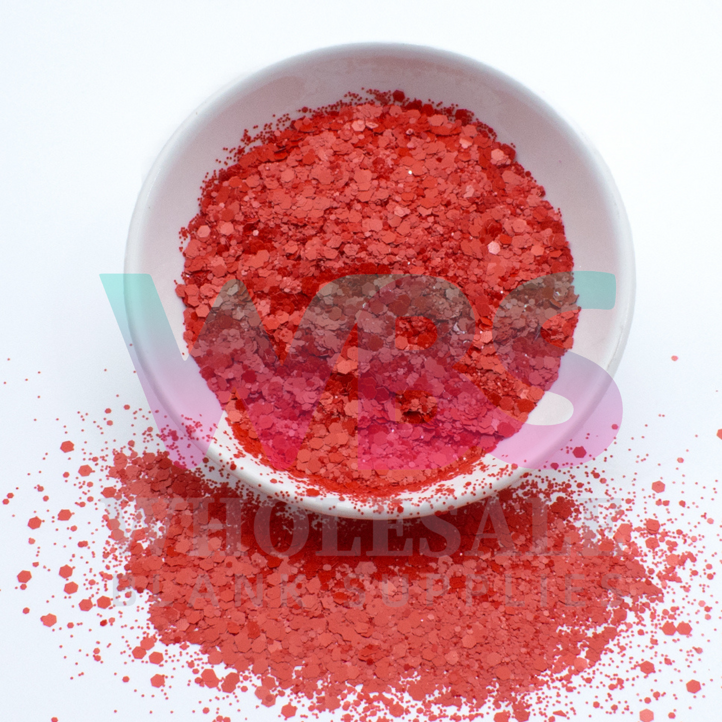 ❤️ SASSY SCARLET | Chunky Matte Glitter Bottle – 50gm ❤️