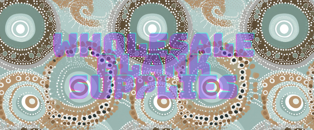 16oz UV DTF Libbey Wrap Aboriginal Indigenous Earthy Teal #A221