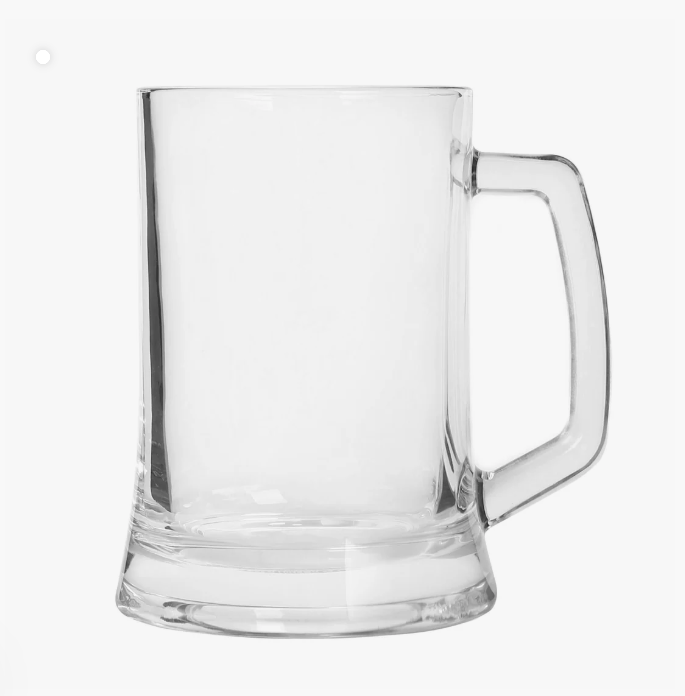 510ml Stein | 17oz Glass Beer Mug