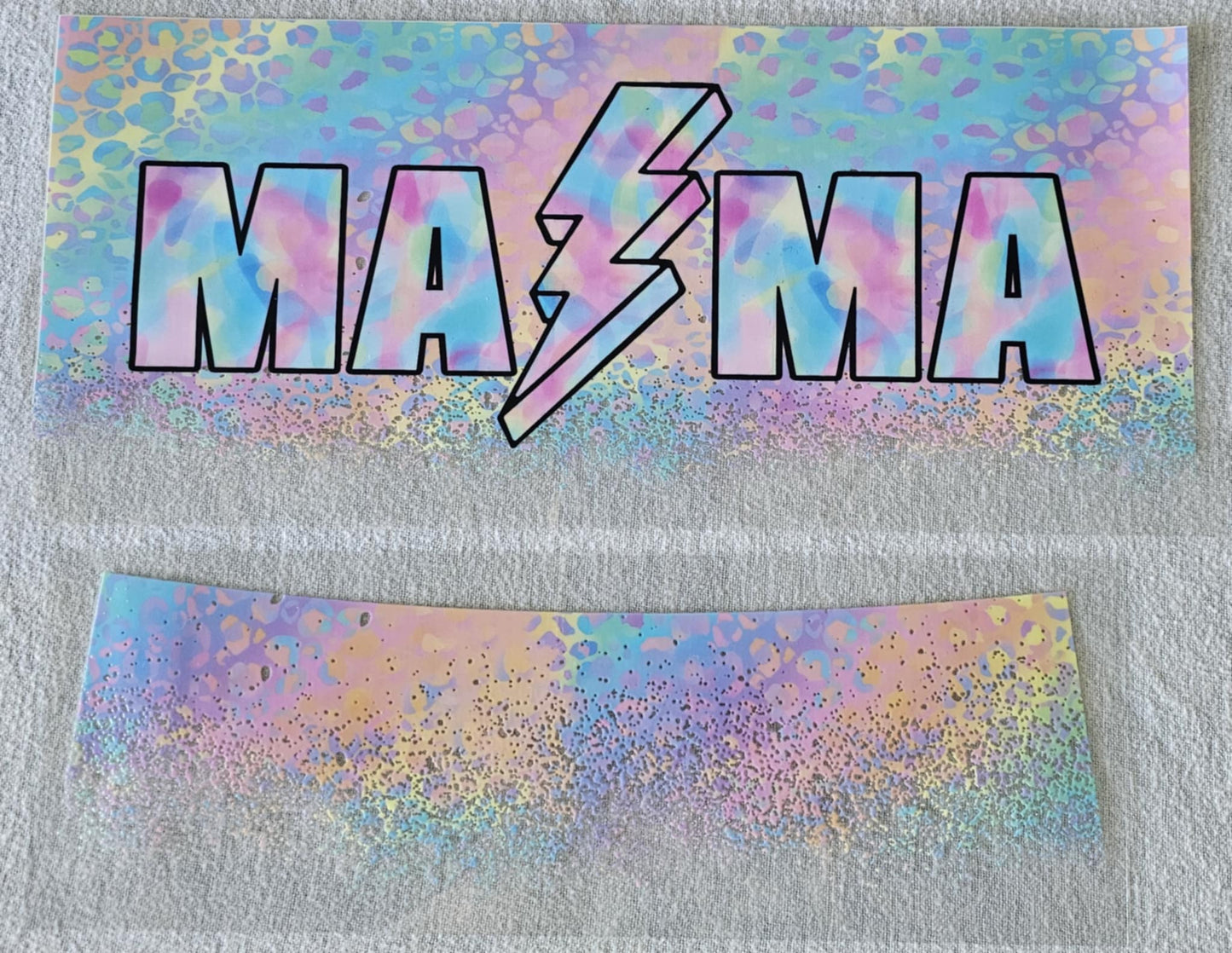 40oz UV DTF Libbey Wrap mama, Mother’s Day #A413