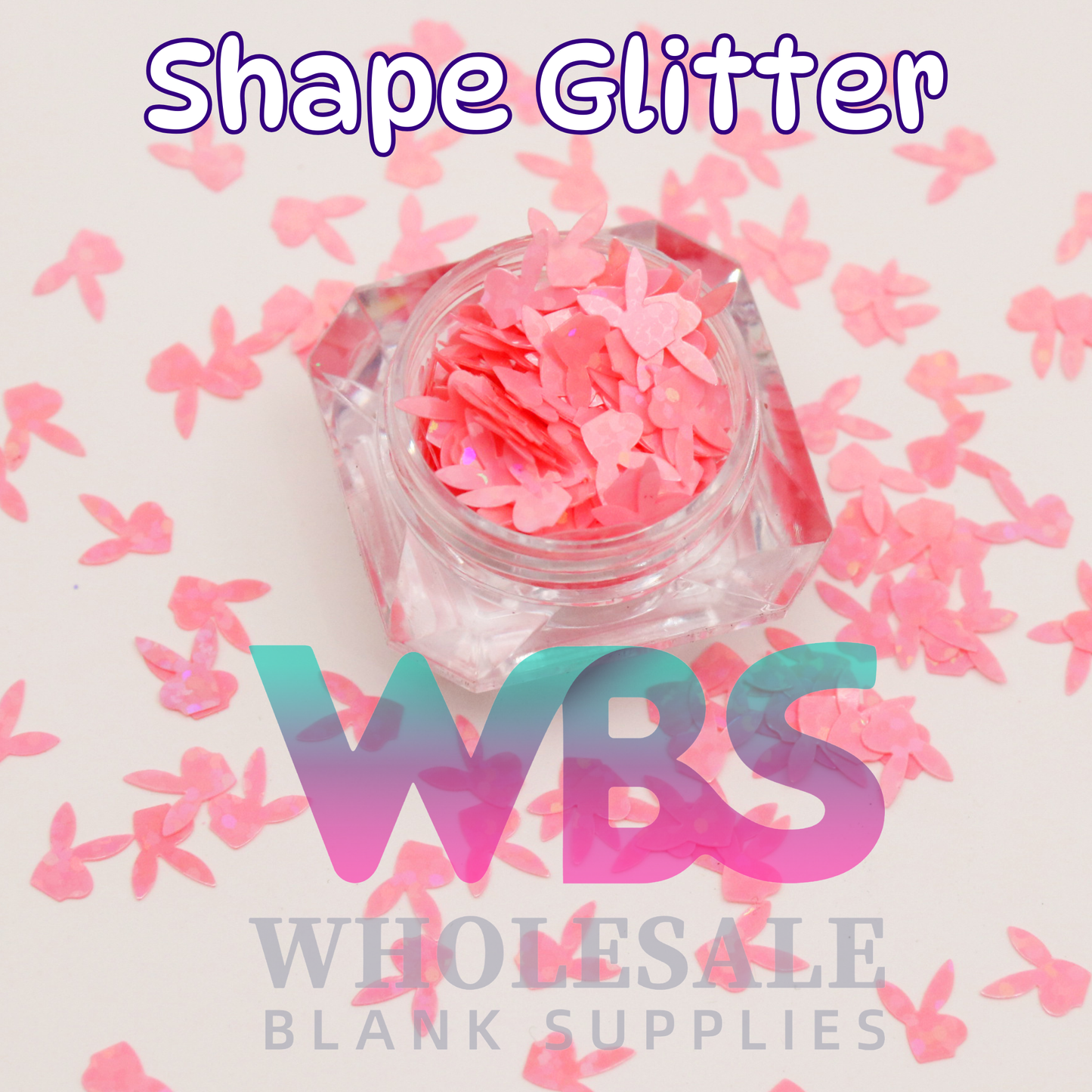 Shapes Glitter | Pink Play Boy