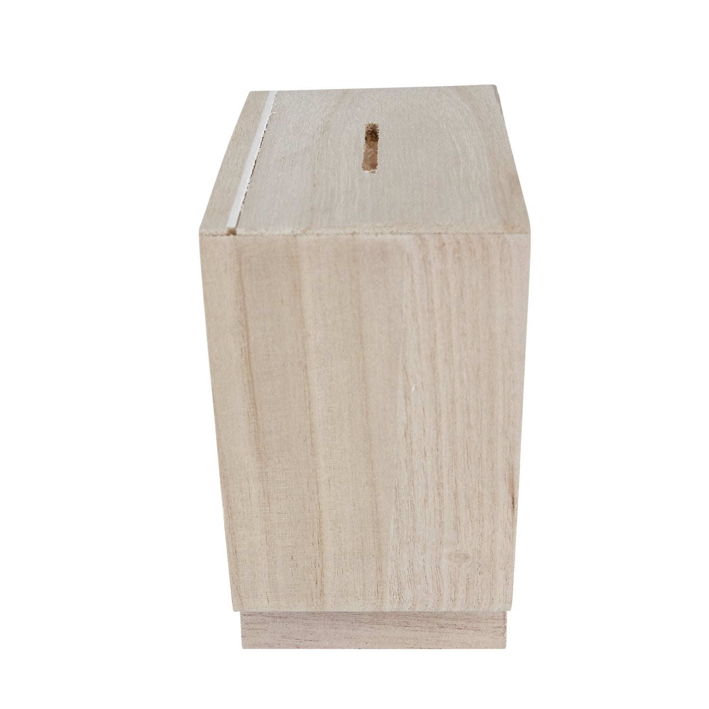 BULK BUYS TV Money Box Wooden 12 x 8 x 14cm