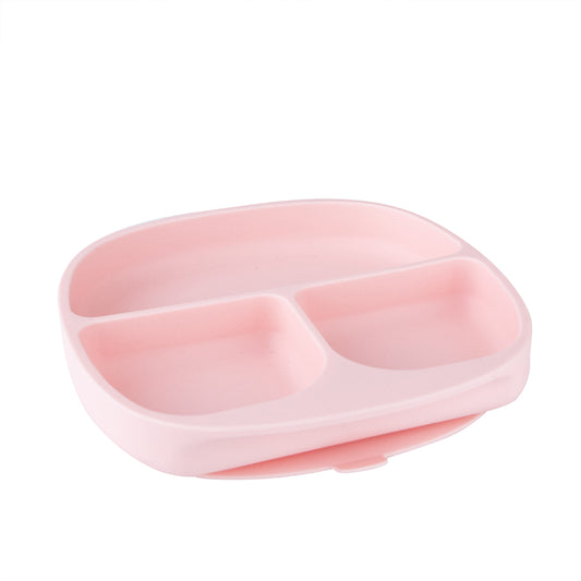 Pink Silicone Suction Plate