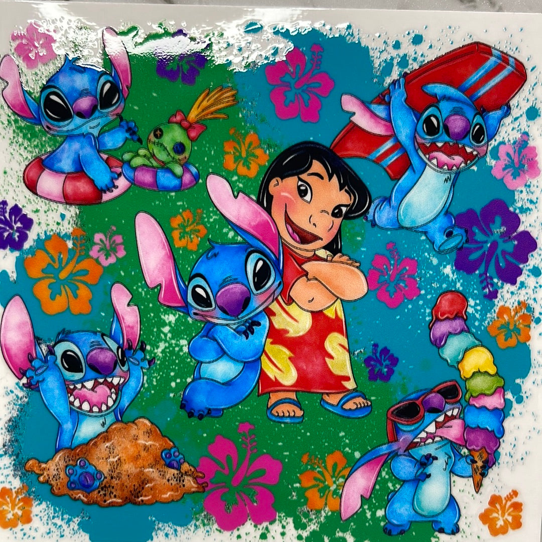 UV DTF Decal - Lilo Stitch #D36