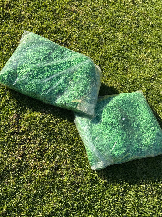 Shredded paper green 1kg