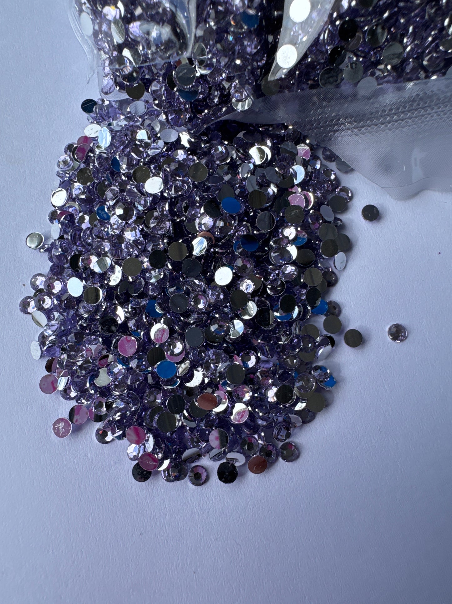 3mm Flat Back Silver Back Crystal Diamond Rhinestones | 20gm | WBS-11 (Copy)