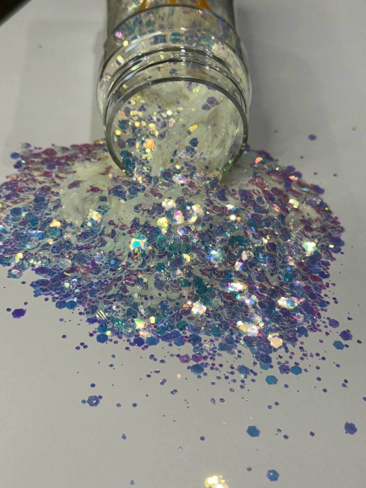 Chunky Glitter | 75gm | Sparkle Iridescent White Elsa