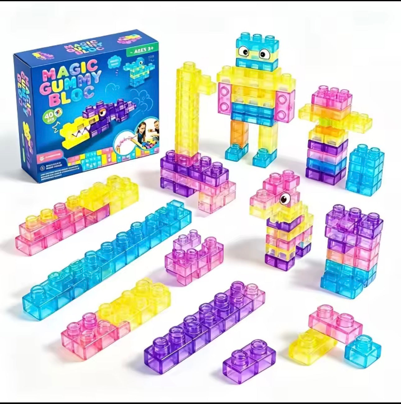 GUMMY BLOC - Sensory Pack 40 pieces