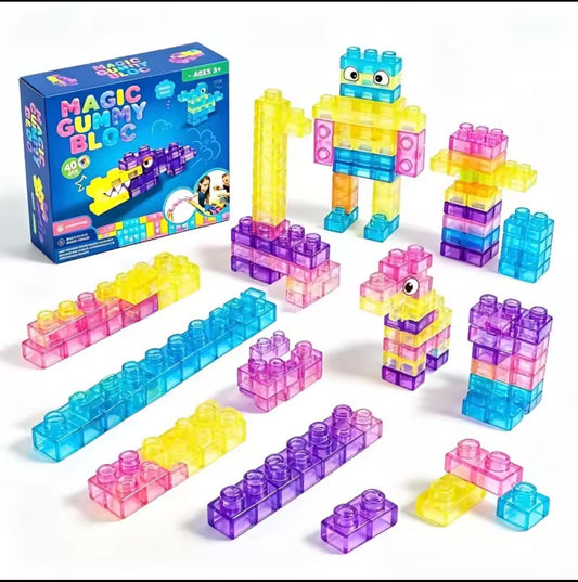 GUMMY BLOC - Sensory Pack 40 pieces