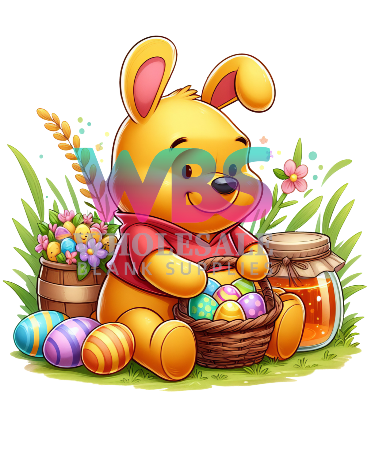 Easter Decal  | Winnie The Pooh #E12