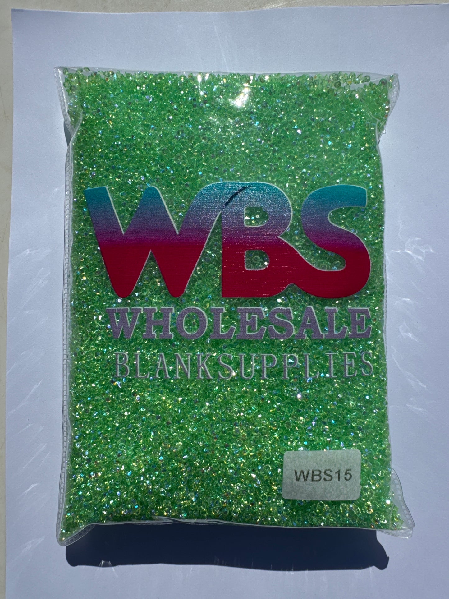 3mm AB LUX Diamond Shaped Rhinestones 500g | Pointed Back Rhinestone Crystals AB LUX - WBS15
