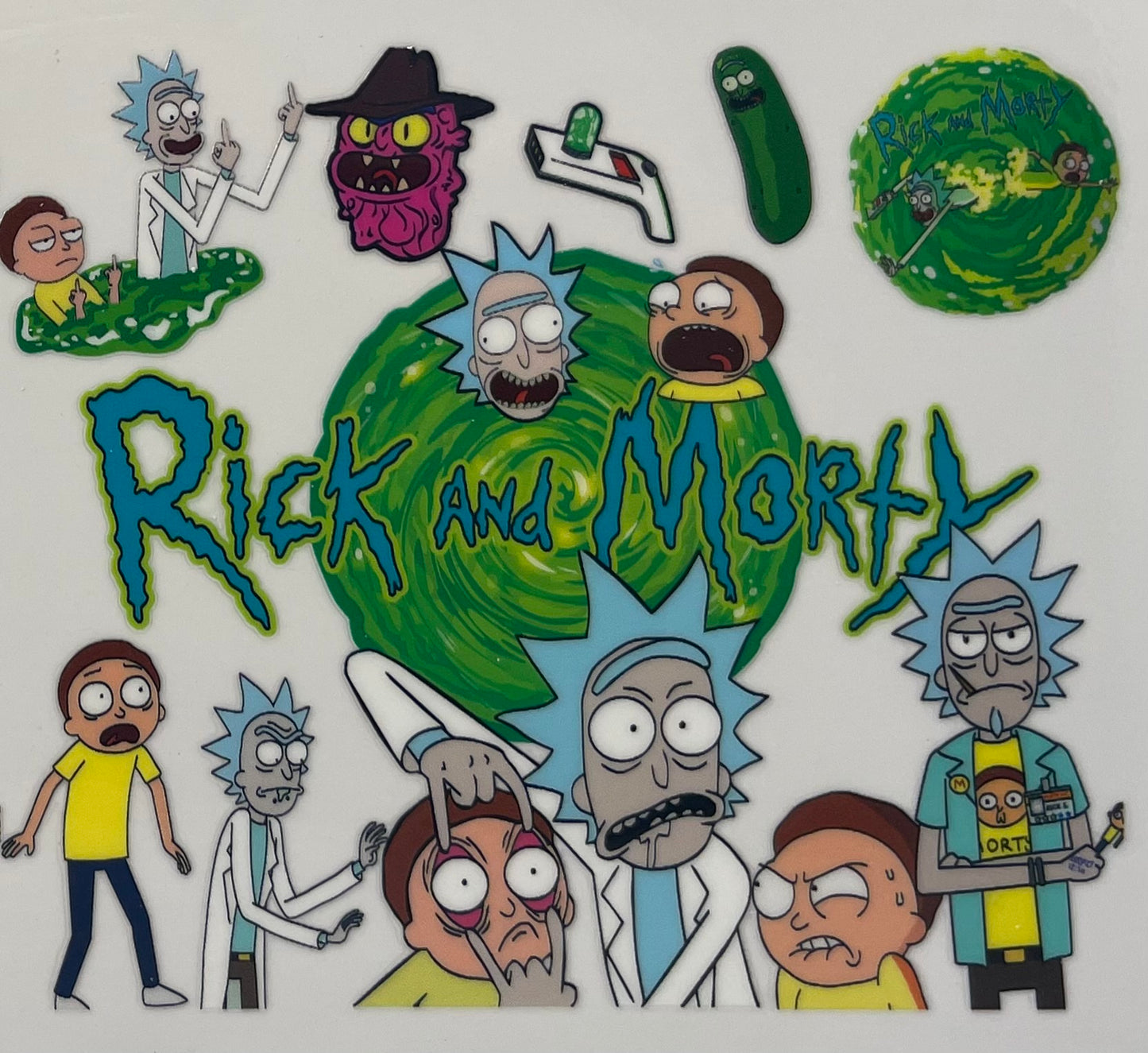 UV DTF Decal - Rick and Morty #D72